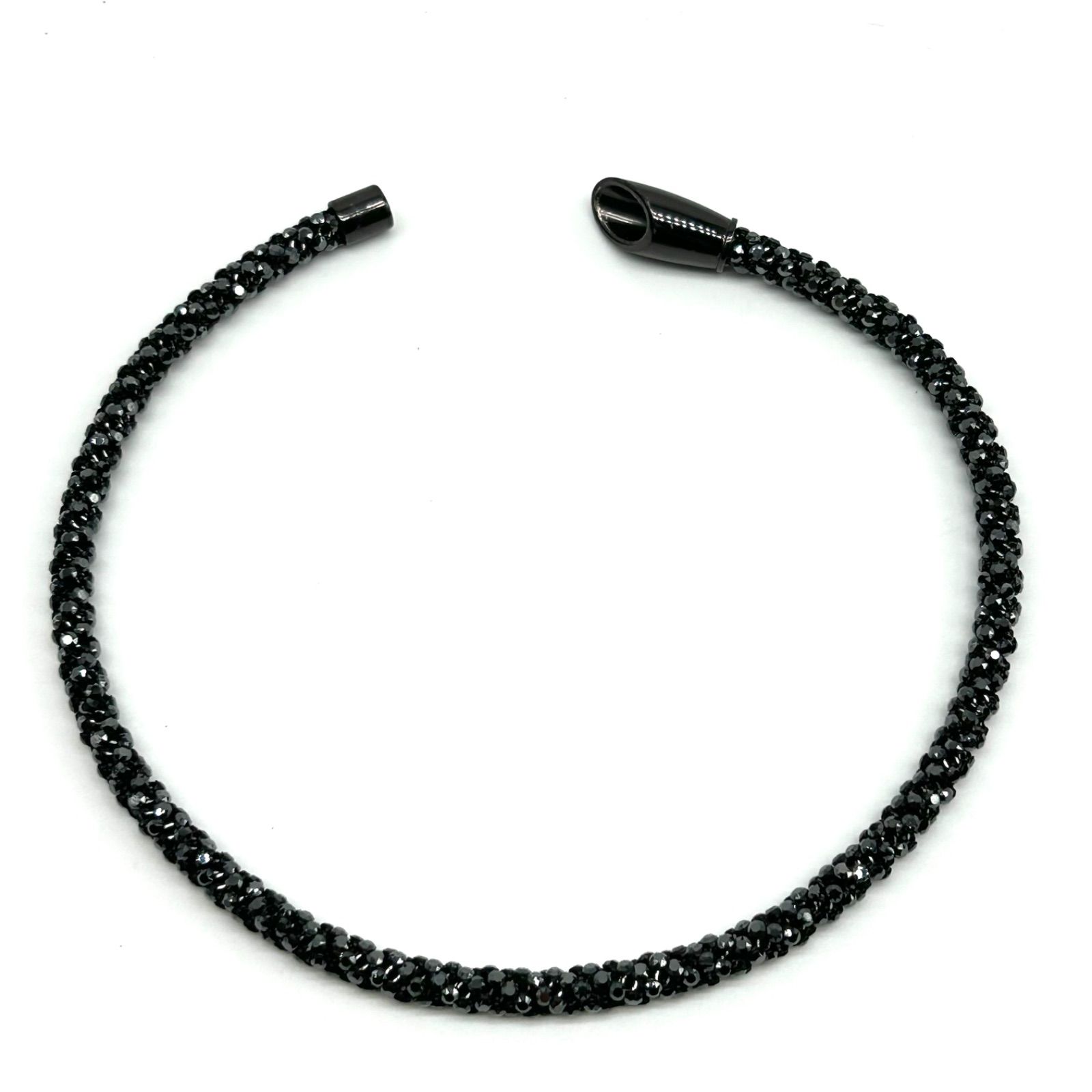 GACKT愛用 VARTIX バティックス ＃LUV 7mm ブラック ネックレス