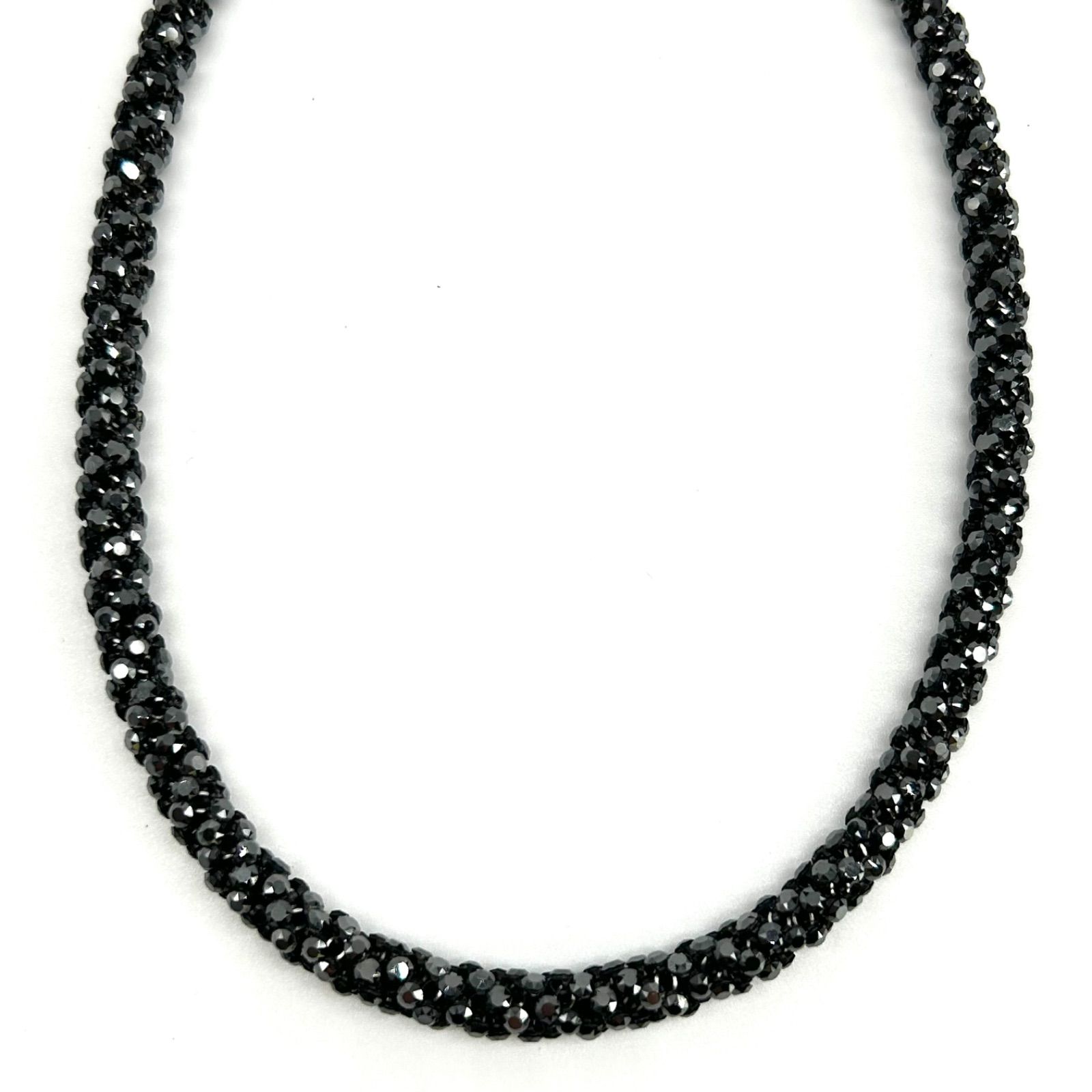 GACKT愛用 VARTIX バティックス ＃LUV 7mm ブラック ネックレス