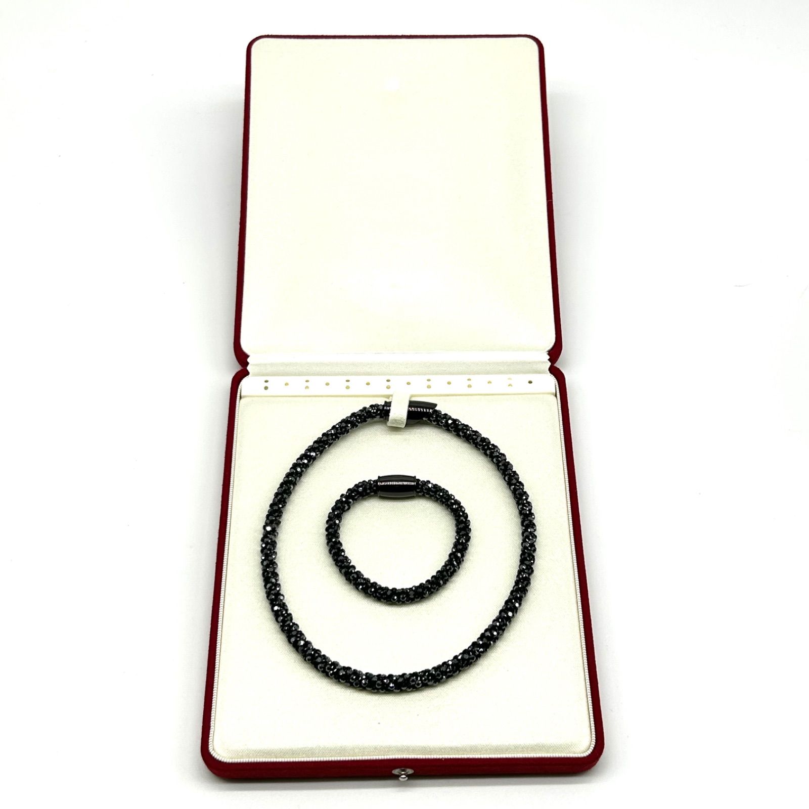 GACKT愛用 VARTIX バティックス ＃LUV 7mm ブラック ネックレス