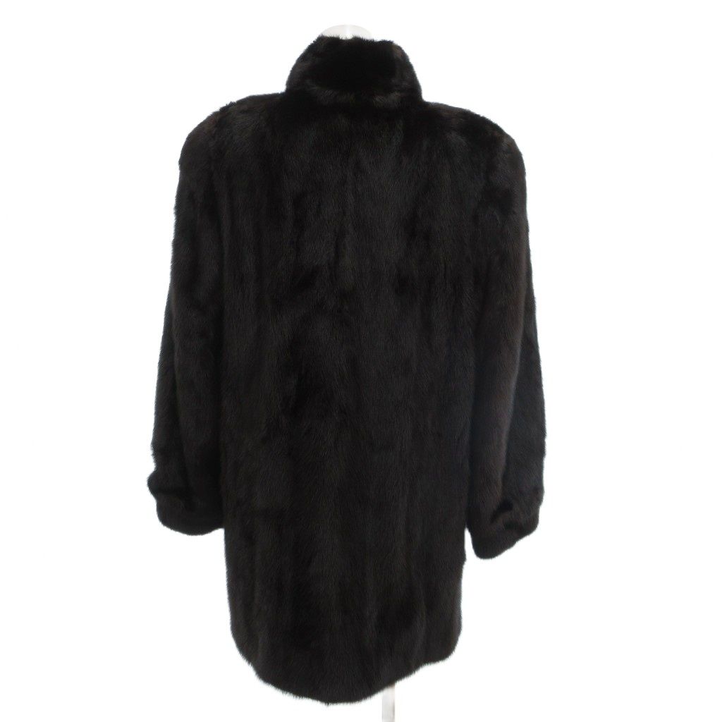 【未使用・タグ付】 リアル ミンク ファーベスト ブラック ポンポン 未使用・タグ付】 リアル ミンク ファーベスト ブラック ポンポン 2025