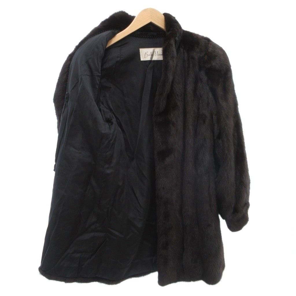 サファイアミンク】EMBA 毛皮M ロング丈 裏地花柄 2025年最新】Yahoo