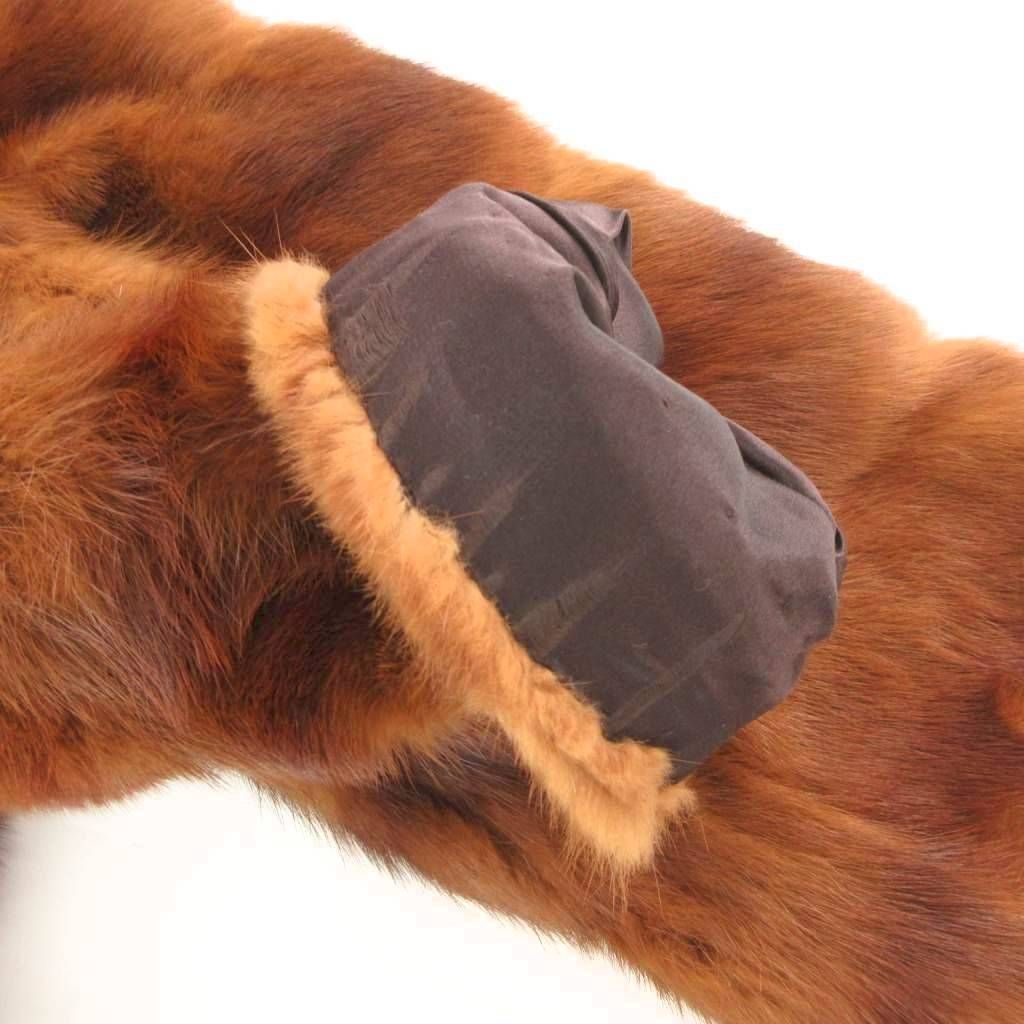 THINK FUR シンクファー ファーコート ジレ ロングジレ アイボリー 白