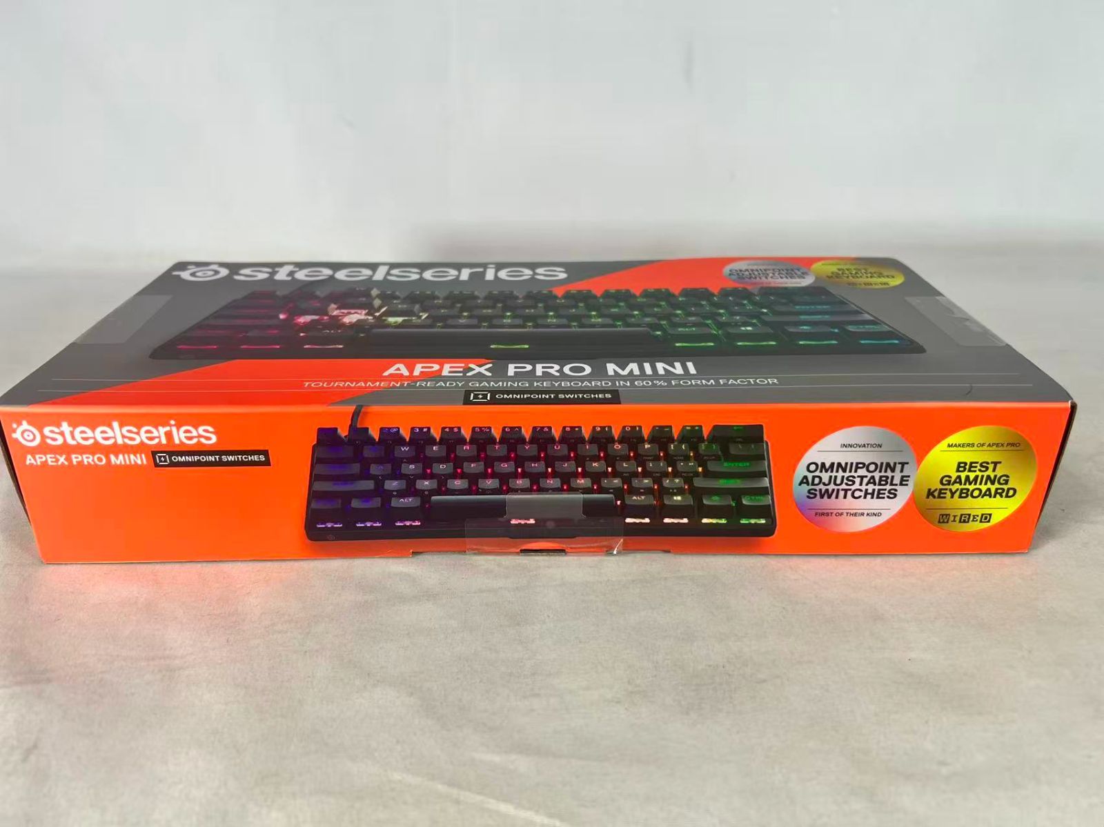 SteelSeries ゲーミングキーボード(ラピッドトリガー対応) Apex Pro