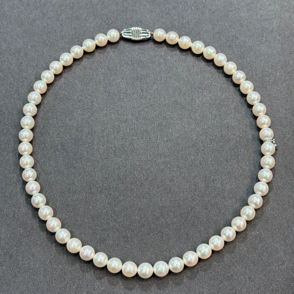 MIKIMOTO ミキモト SV/K18 パール7.4〜7.9㎜ ネックレス - メルカリ