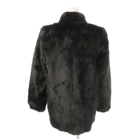 高級 EPOCA カーディガンコート レッキスファー アルパカ63%混