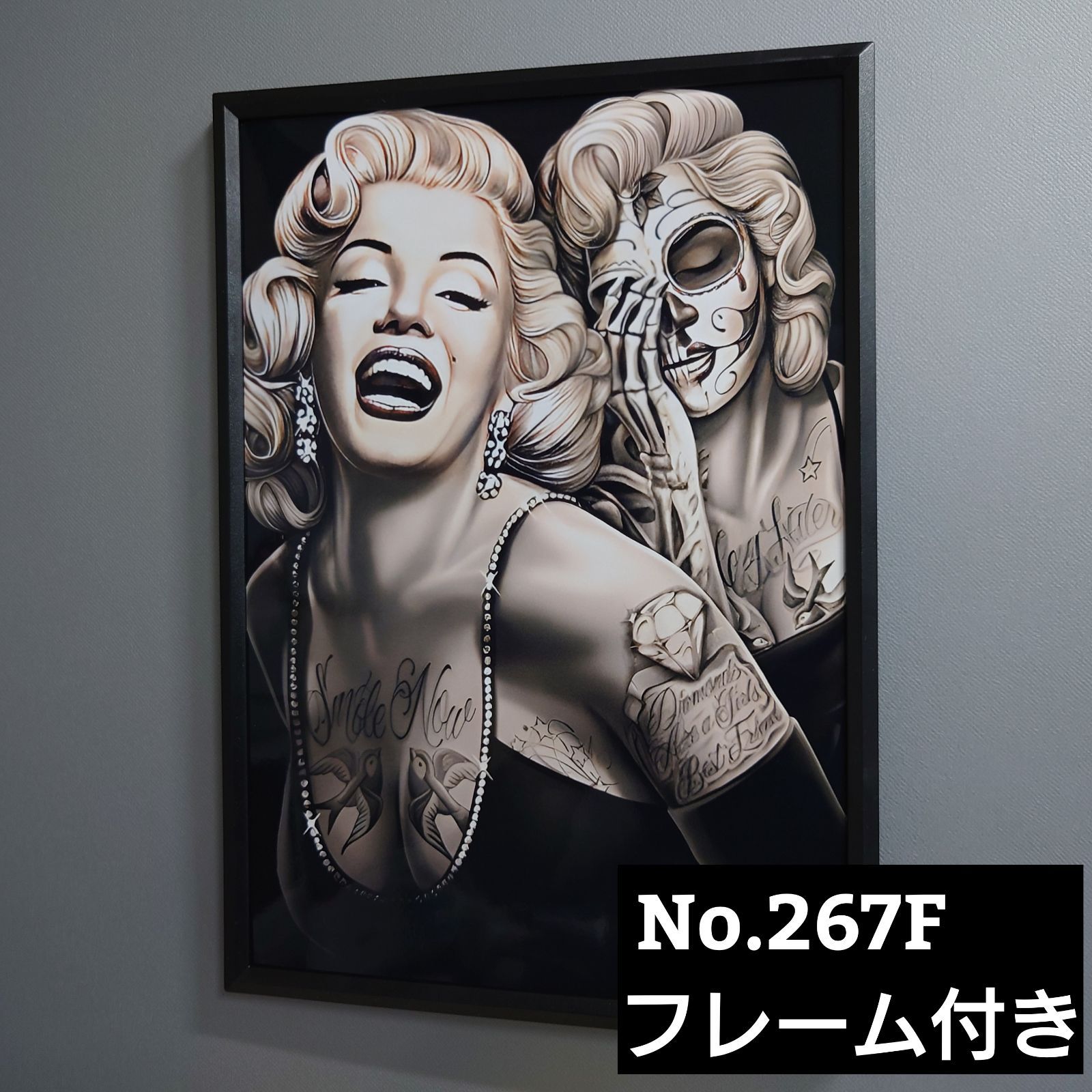 No.267F A4 マリリン・モンロー ポスター 写真 アート 映画 インテリア 