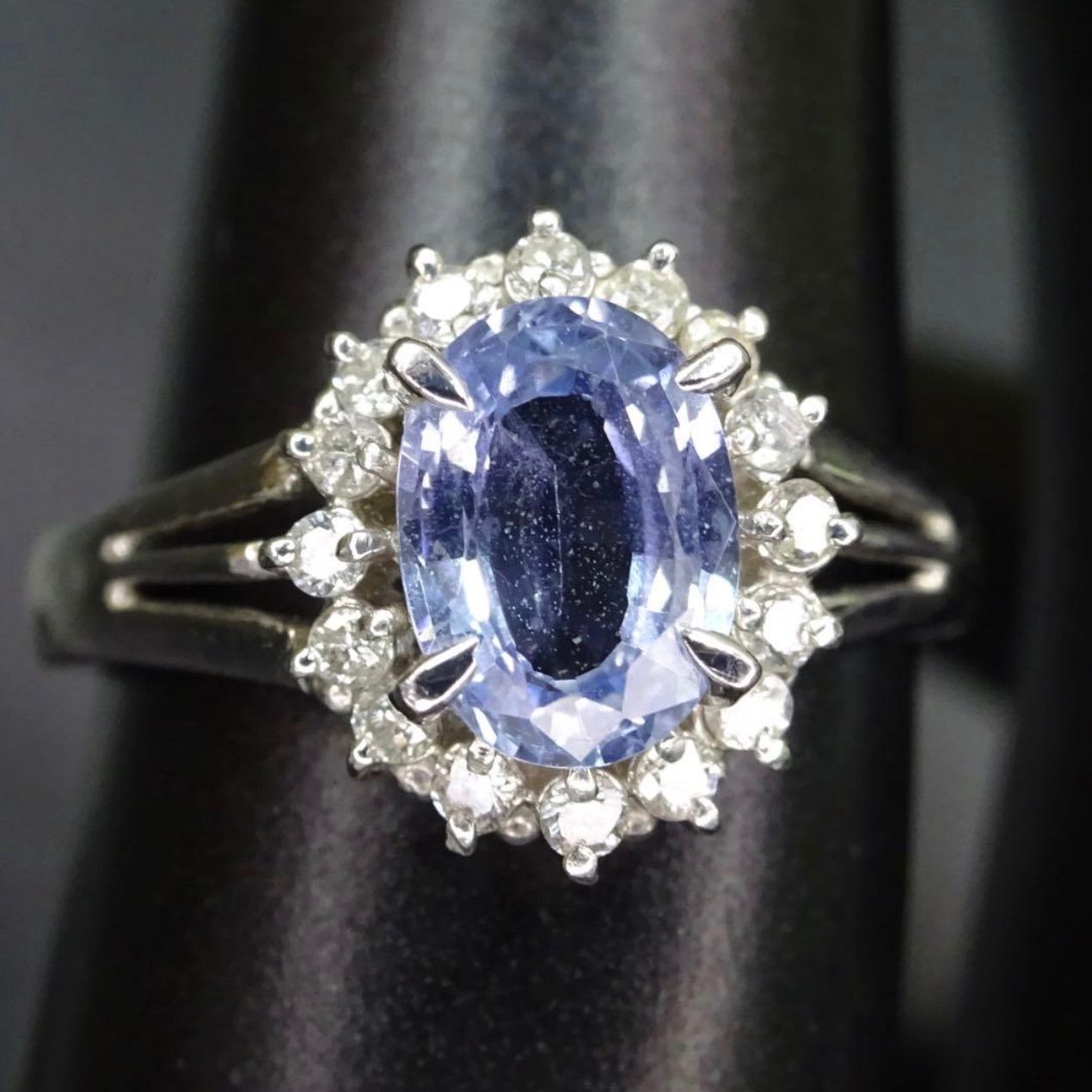 プラチナ pt850 ジュエリーマキ 天然サファイア0.99ct 天然 プラチナ pt850 ジュエリーマキ 天然サファイア0.99ct 天然