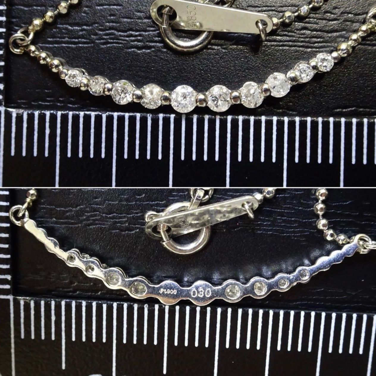 pt850 pt900 プラチナネックレス トップ付き 色石 ボールチェーン pt850 pt900 プラチナネックレス トップ付き 色石 ボールチェーン