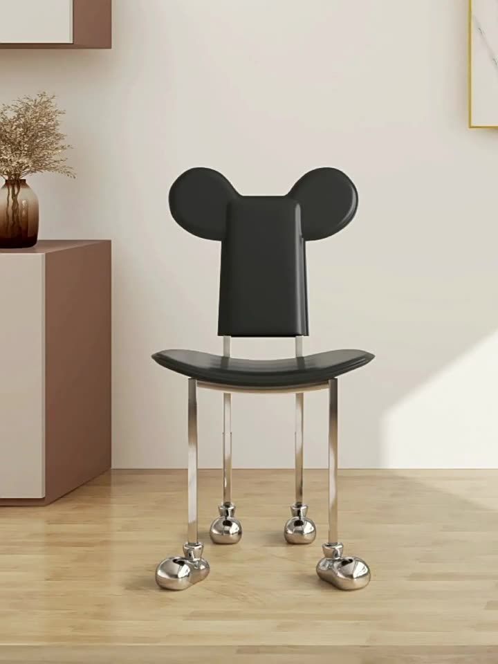 4 かわいい ダイニングチェア 本革 サドルレザー 椅子 チェア 北欧 リビングチェア イス おしゃれ ダイニングチェアー カフェ