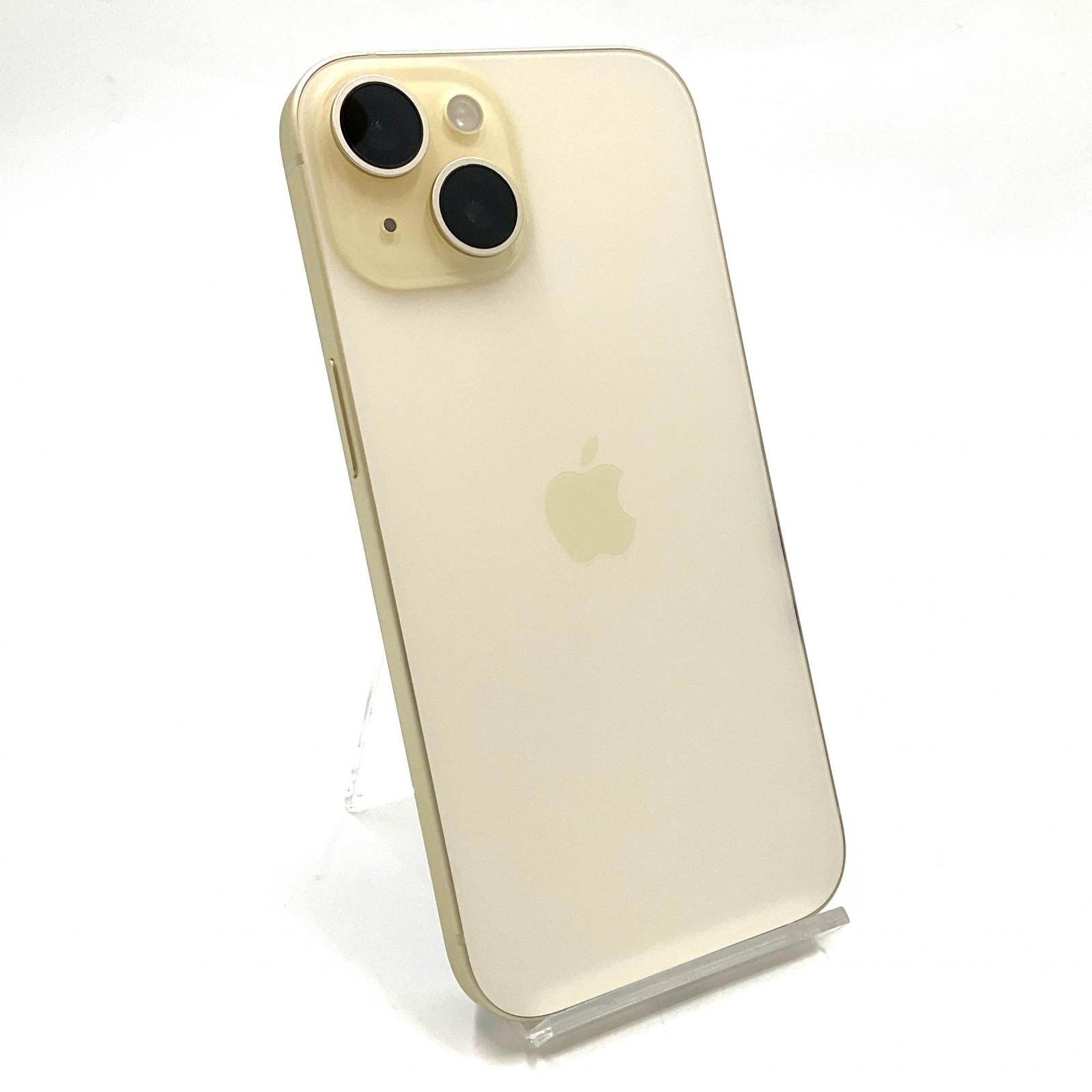 iPhone 15 128GB イエロー SIMフリー 白ロム 美品 動作確認済 87