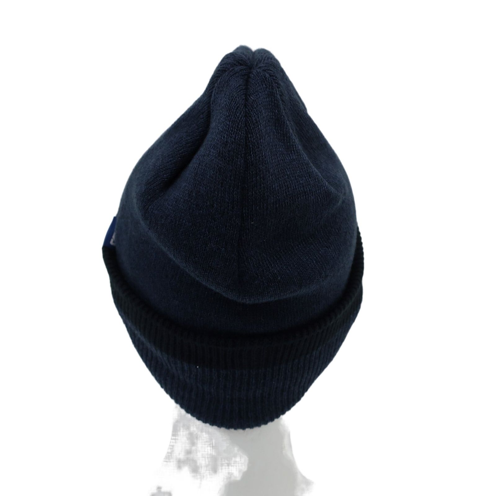 美品】FILA GOLF(フィラゴルフ) ニット帽 ネイビー メンズ