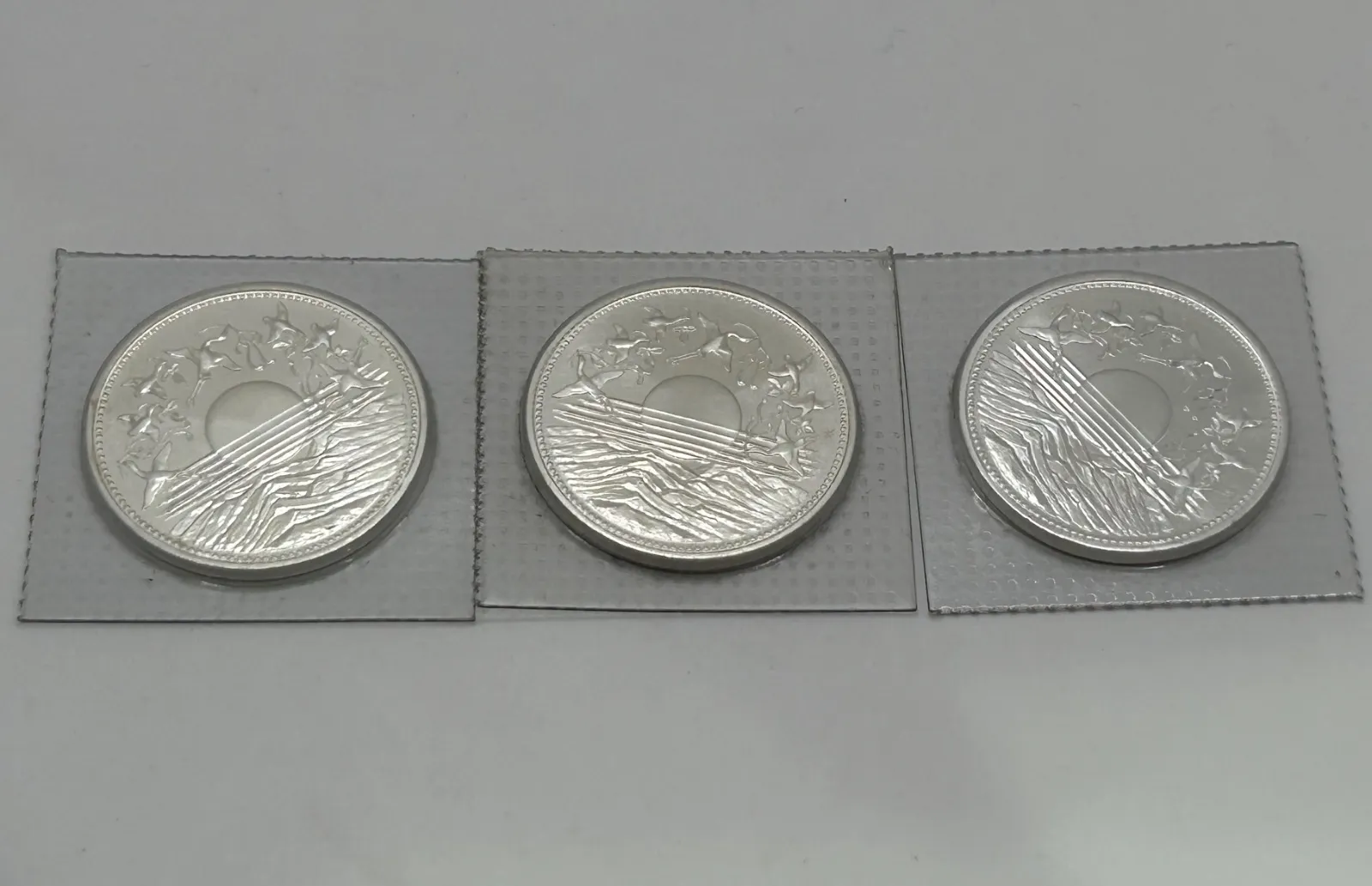 ⭐️未開封銀貨⭐️昭和天皇陛下御在位60年記念 1万円銀貨 プルーフ 昭和天皇陛下 御在位60年記念 1万円プルーフ銀貨 5枚セット 昭和