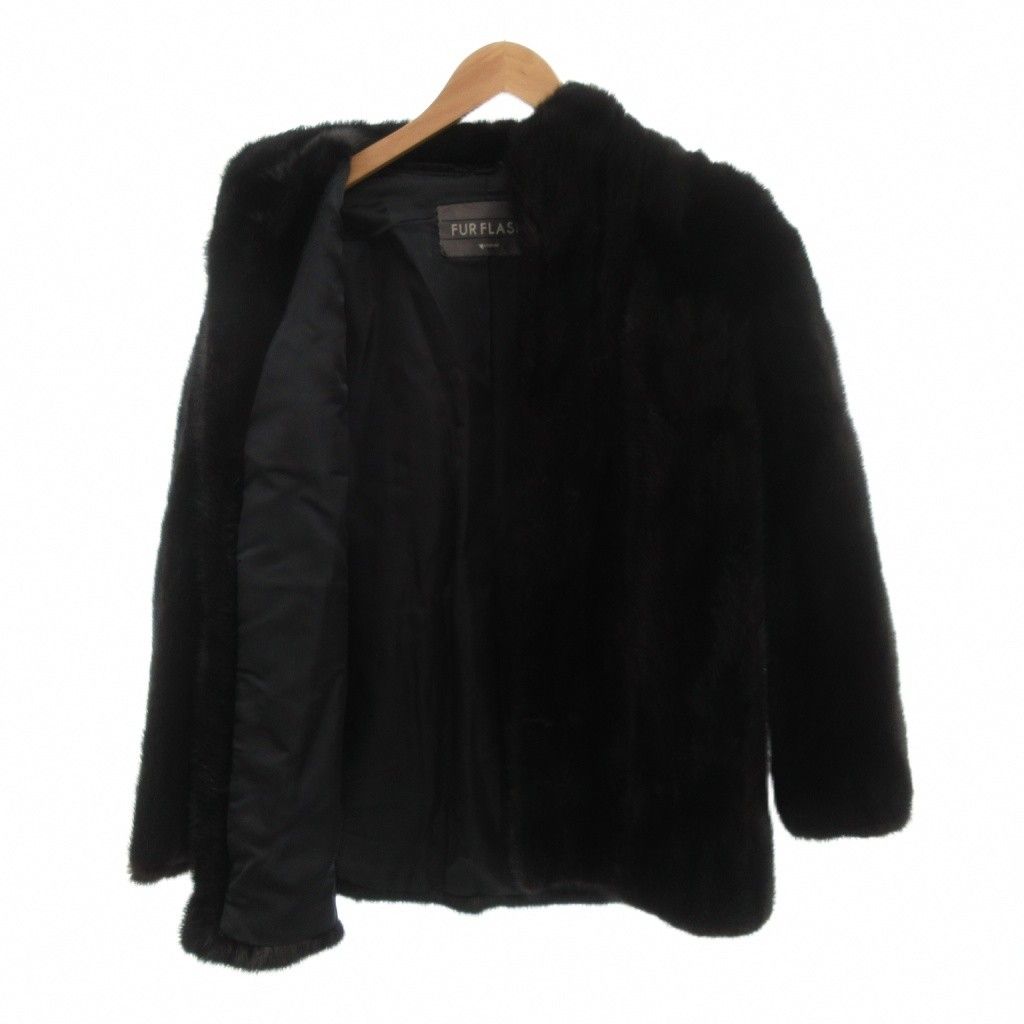 エゴイスト』ラビットファージャケット 毛皮 ワイヤー イエロー