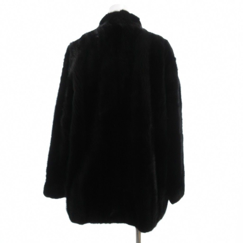 THINK FUR シンクファー ファーコート ジレ ロングジレ アイボリー 白