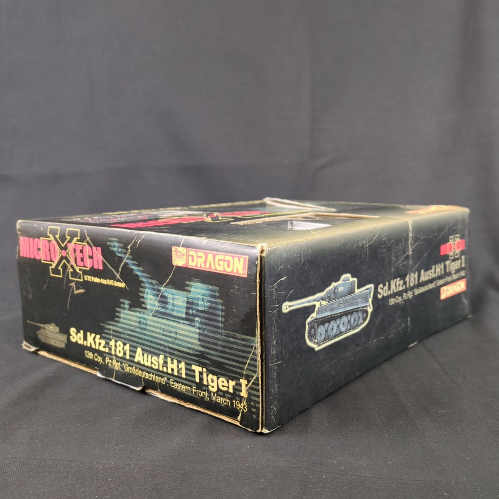 ラジコン 品 童友社 ドラゴン MICRO TECH 世界で一番小さいR C戦車 1 72 タイガーⅠ Tiger 1 初期型 ジャーマングレイ