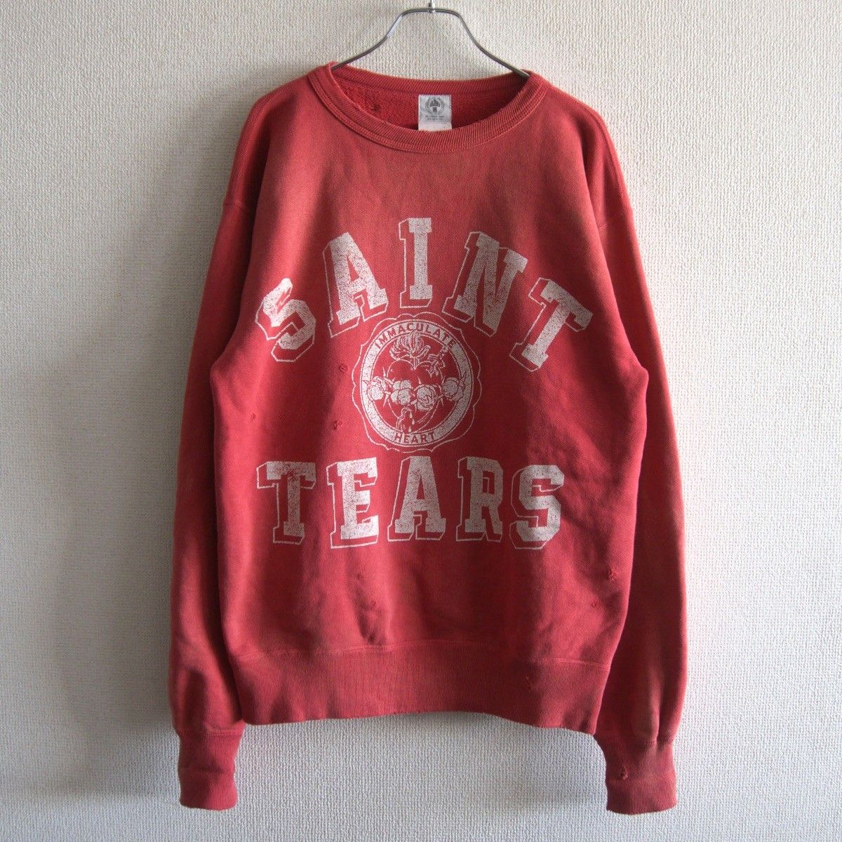 雰囲気抜群】SAINT MICHAEL【DENIM TEARS SWEAT SHIRT】S セント 