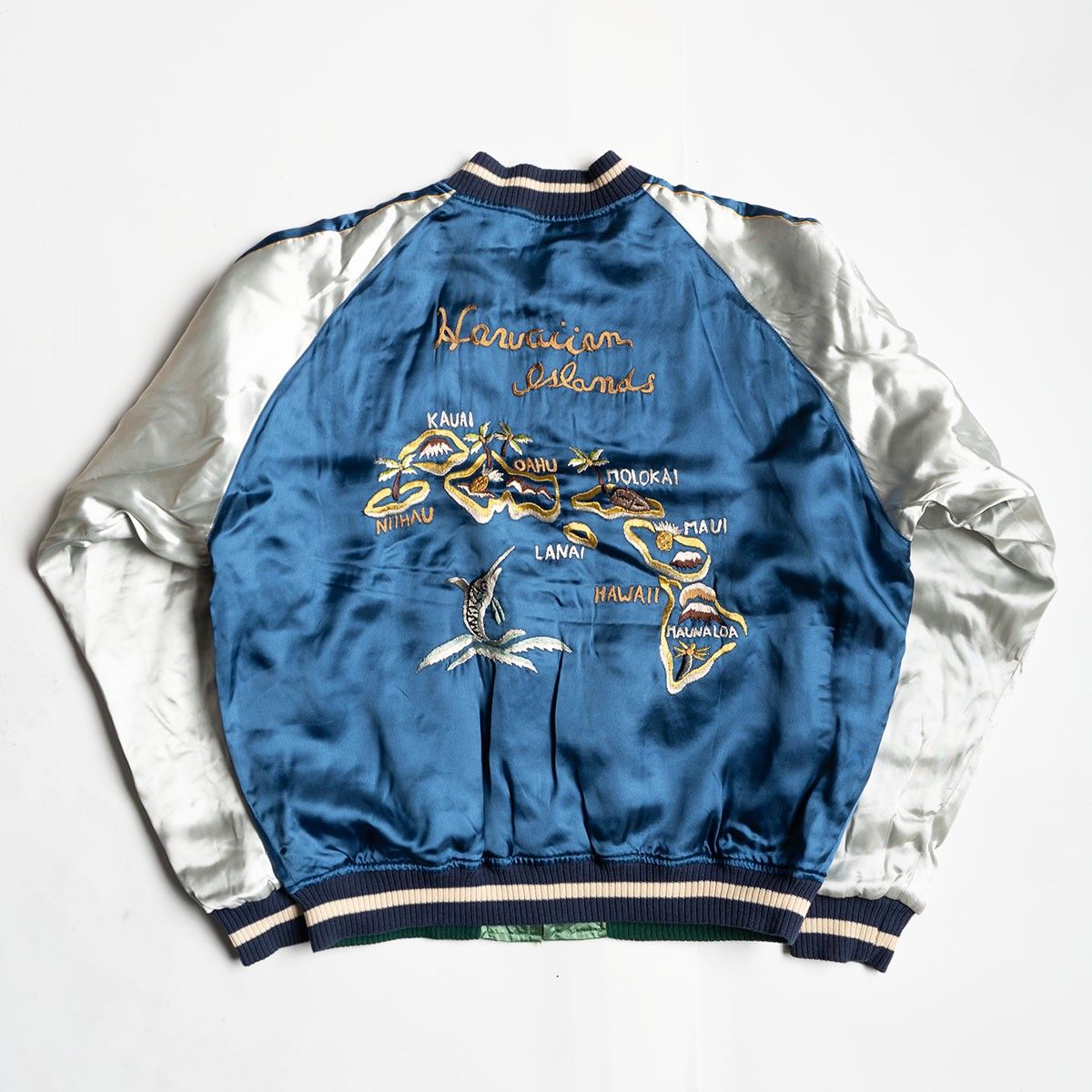 雰囲気抜群】 WAREHOUSE【リバーシブル スカジャン】42 ウエアハウス