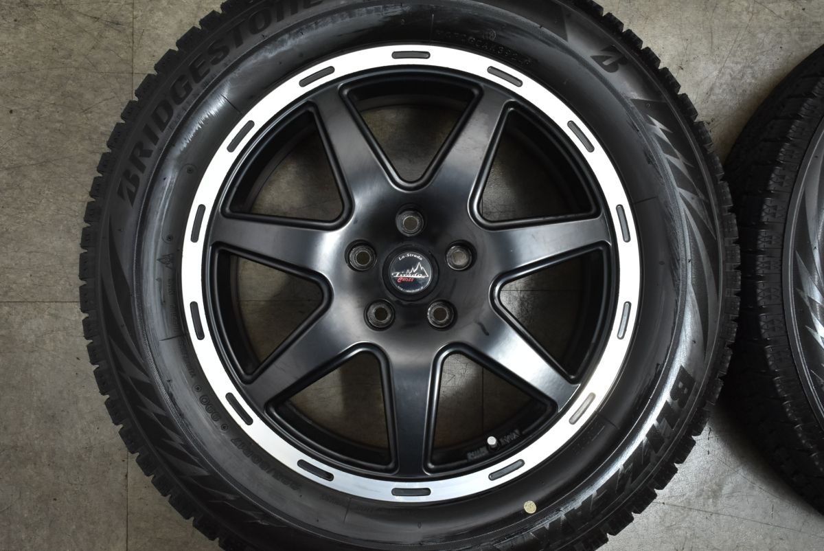 バリ溝 TIRADO CROSS 17 in 7 J 35 PCD 110 ブリヂストン ブリザックVRX 2 225 60 R 製造 ジープ JEEP MP コンパス BU レネゲード