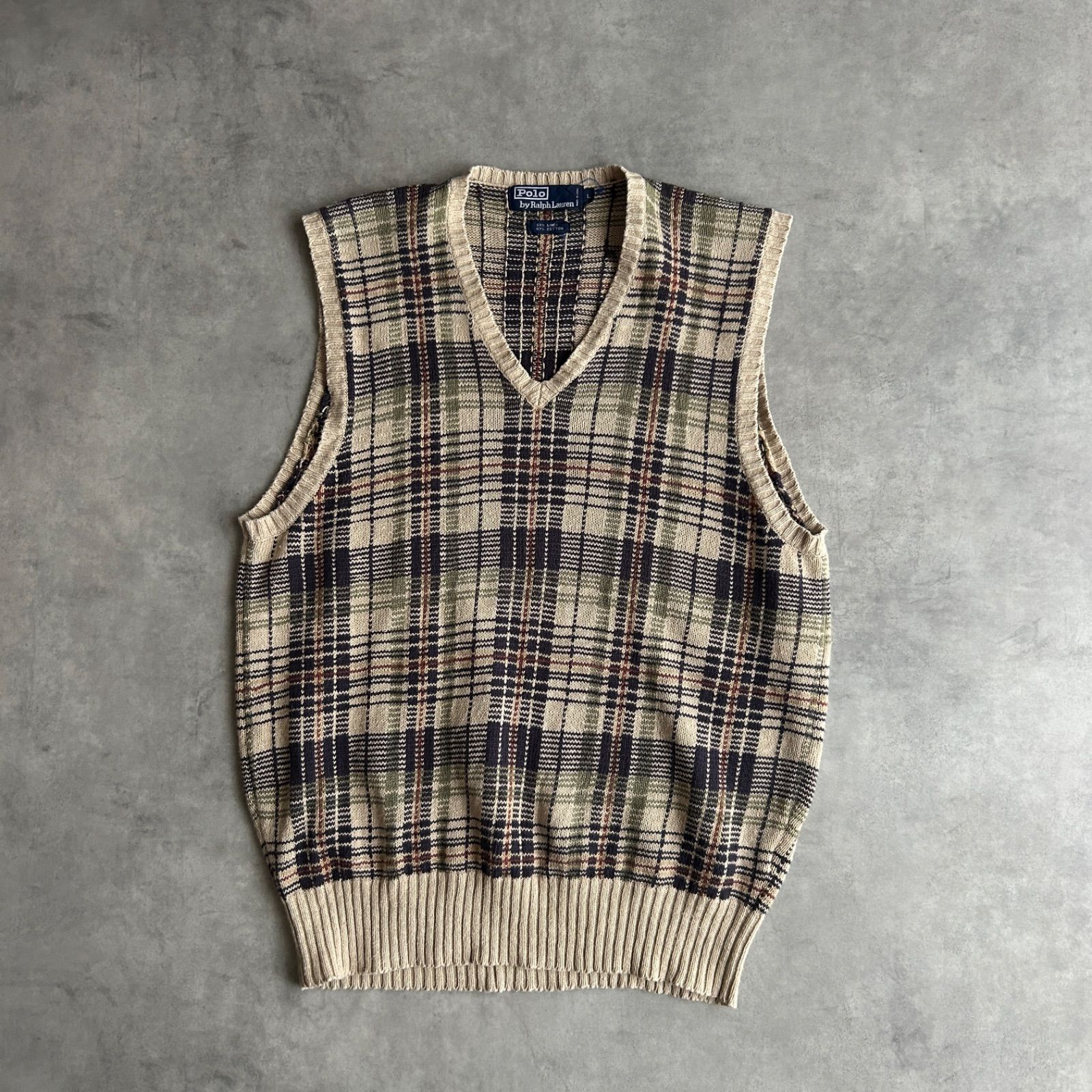 90s/Polo by Ralph Lauren/ポロバイラルフローレン/ニットベスト 