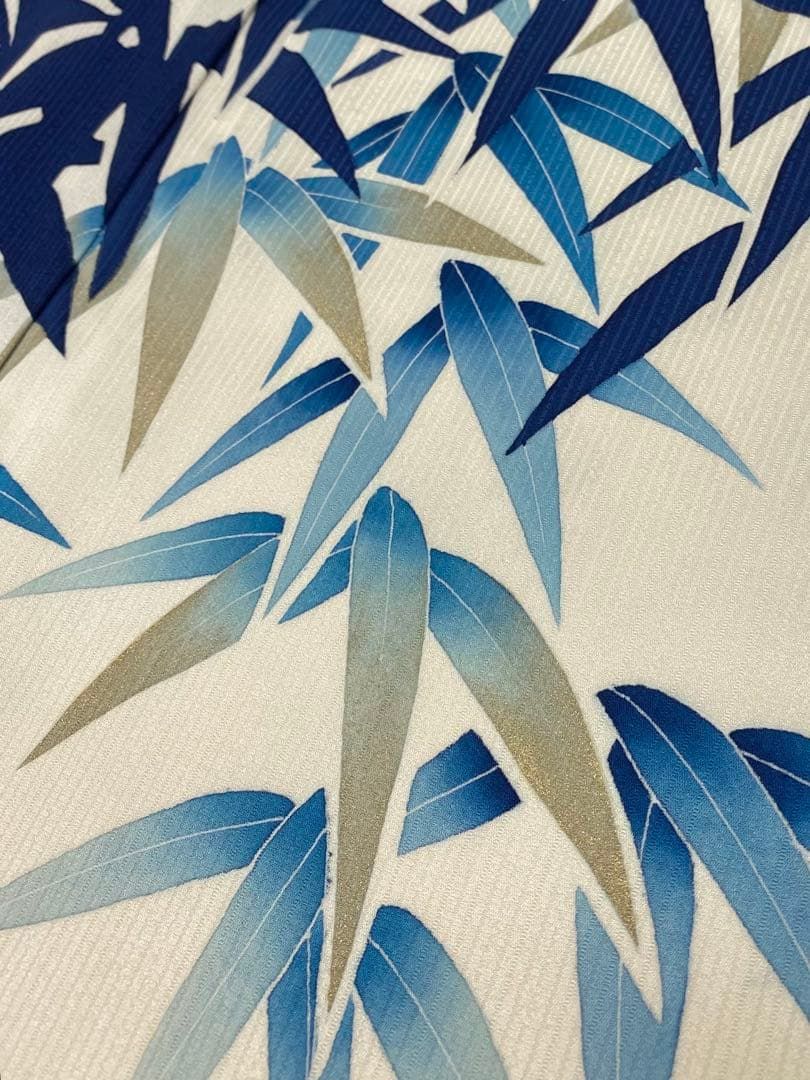 訪問着 付け下げ 金彩 紋意匠 幾何学模様 正絹 躾糸付き X329 手描京友禅 染匠 訪問着 金駒 金彩 正絹 躾糸付き 淡藤色系 KH172