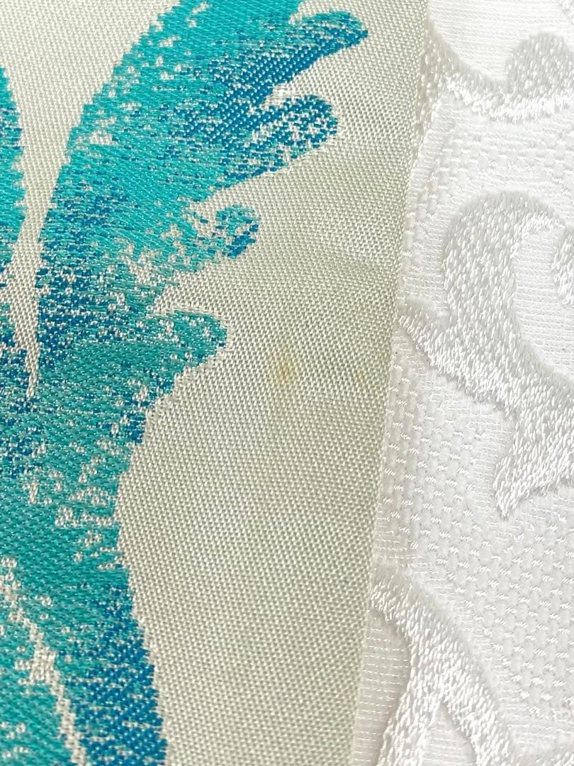 菱屋善兵衛謹製 木野織物 西陣織 袋帯 未使用品 正絹 新橋色系 六通 菱屋善兵衛謹製 木野織物 西陣織 袋帯 未使用品 正絹 新橋色系 六通