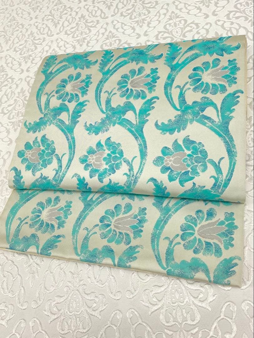 袋帯　菱屋善兵衛謹製　木野織物　西陣織　未使用品 ba164_1.jpg