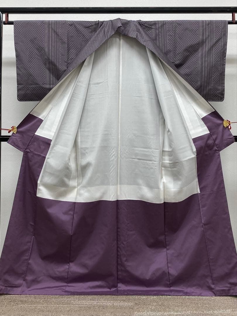 本場大島紬 東郷織物 手織絣 實篤 正絹 躾糸付き KH136 - メルカリ