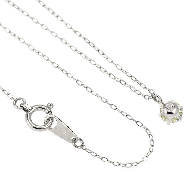 Pt900/ Pt850 ダイヤモンド ペンダントネックレス 0.20ct - メルカリ