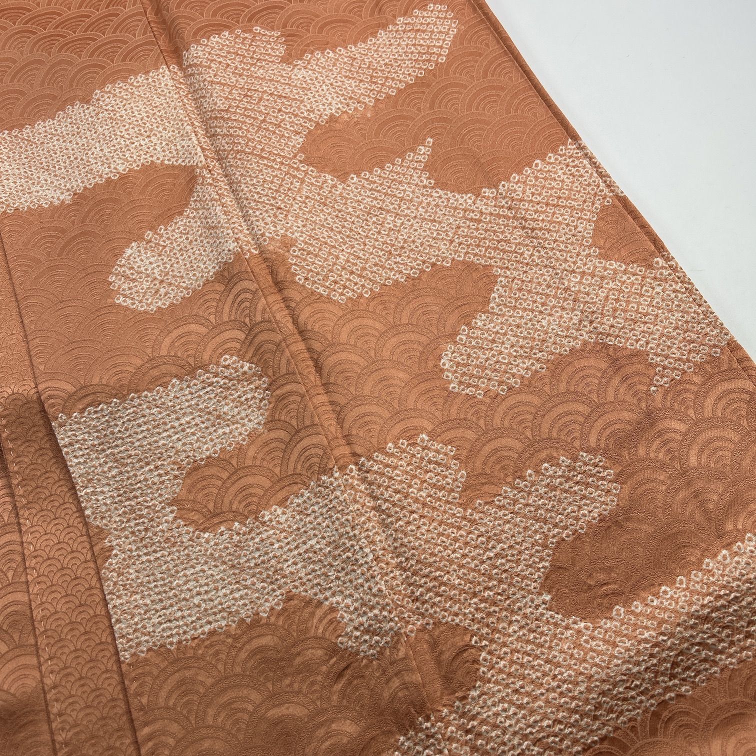 平和屋着物○訪問着 友禅 作家物 枝花文 暈し染め さが美扱い 正絹