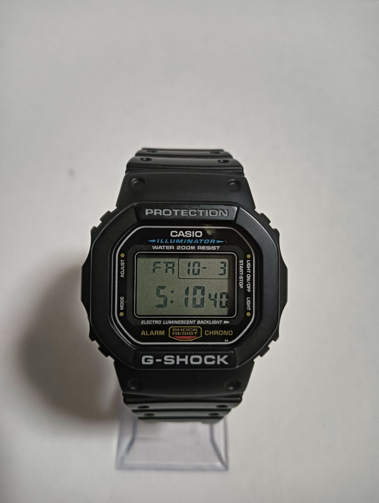 美品 G-SHOCK DW-5600E 美品】 フルメタル カスタム G−SHOCK DW−5600E