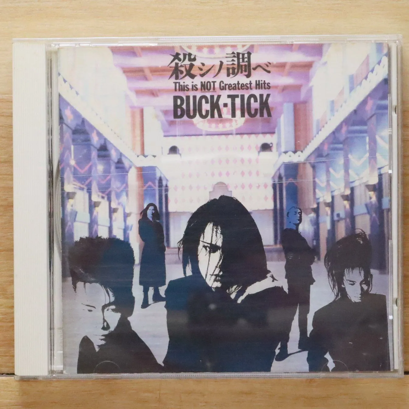 buck-tick悪の華ゴールドプレート レア 30年以上前ビンテージ バクチク