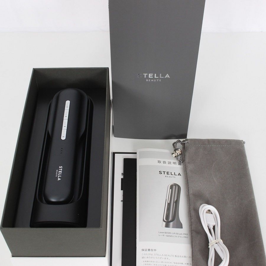 STELLA BEAUTE レーザー-EMS SB-LEP01-02 リフトブラシ プロ 美顔器 ヘッドスパ ステラボーテ Lift Brush PRO 本体