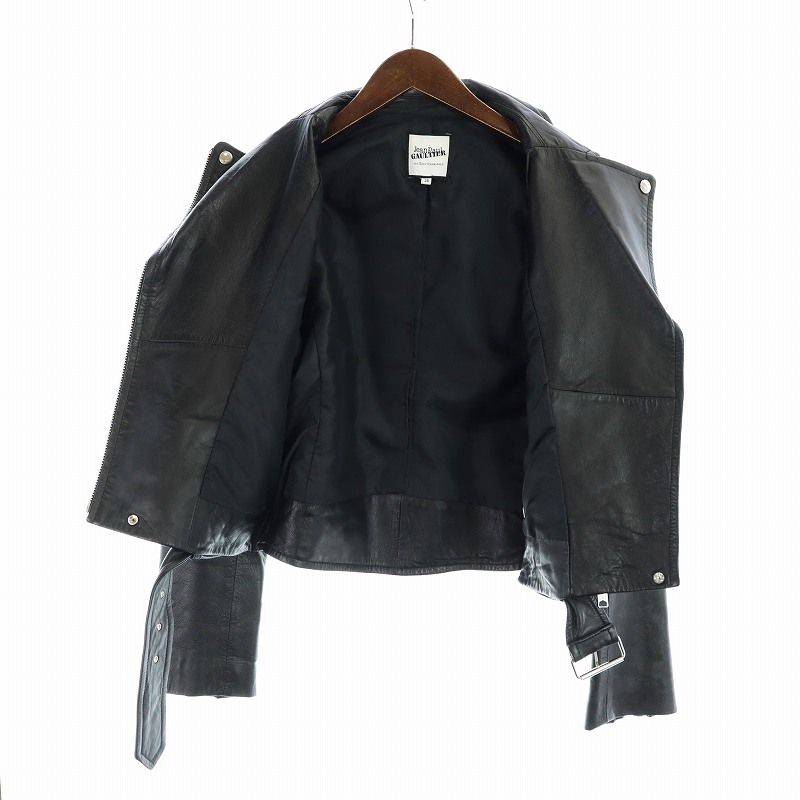 Jean Paul Gaultier ライダース レザー ダブル Jean Paul Gaultier ライダース レザー ダブル ジャンポールゴルチエ