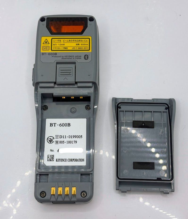 KEYENCE BT-600B ハンディターミナル 本体のみ Bluetooth搭載 バッテリーなし バーコードリーダー MARWIL-DEMENAGEMENTS_CH