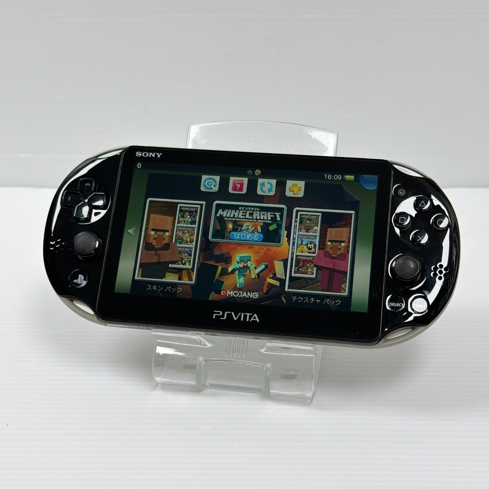 PSVITA 本体 カーキー ブラック PCH-2000 ZA16 psvita本体PCH-2000
