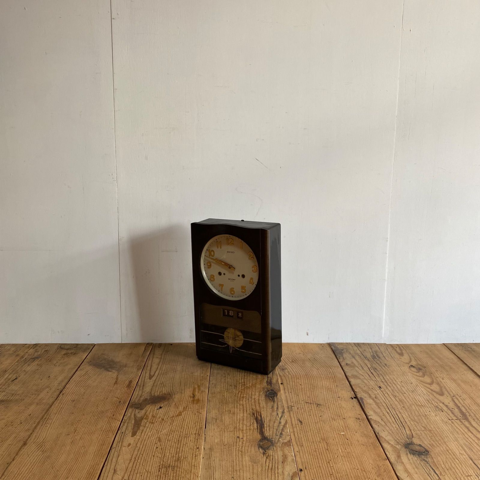 SEIKO セイコー ゼンマイ式 振り子時計 柱時計 1ヵ月巻掛時計 y92