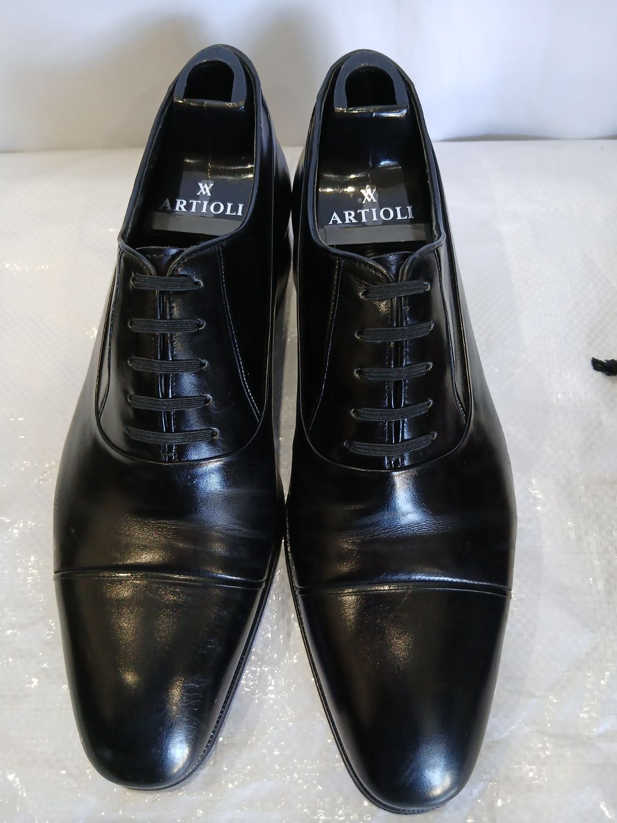 ARTIOLI アルティオリシューズ ブラック ドレスシューズ ビジネスシューズ 革靴