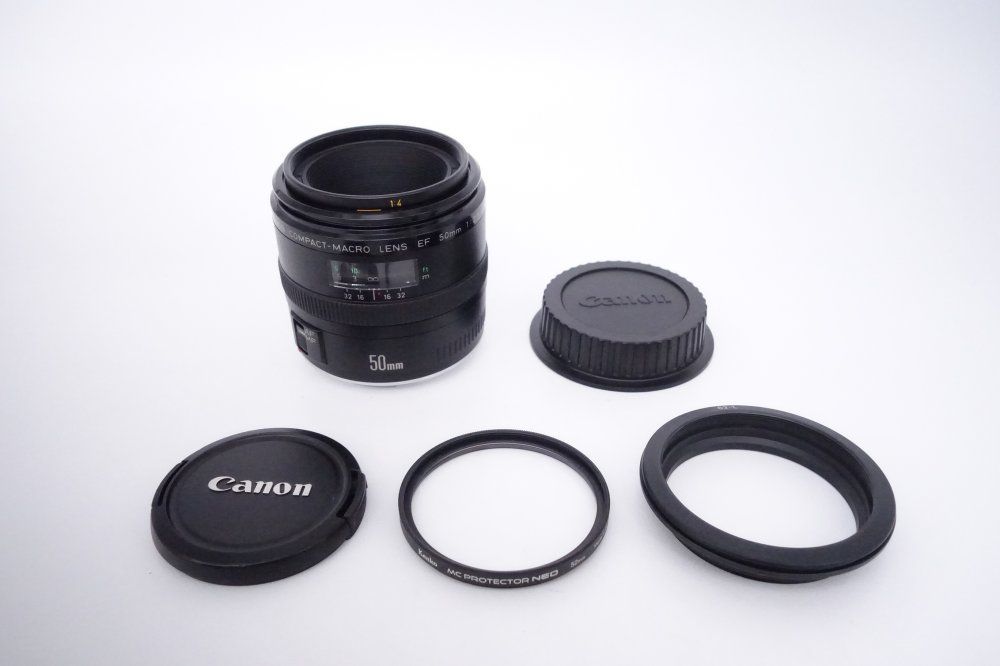 キヤノン Canon 単焦点マクロレンズ EF 50 mm F 2 5 コンパクトマクロ フルサイズ対応 D 10096 A