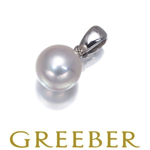 ミキモト ペンダントトップ パール 真珠 7.8mm K18WG 179215