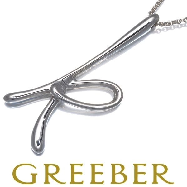 【美品】希少 ティファニー レター アルファベット K ネックレス SV925 美品】希少 ティファニー レター アルファベット K ネックレス