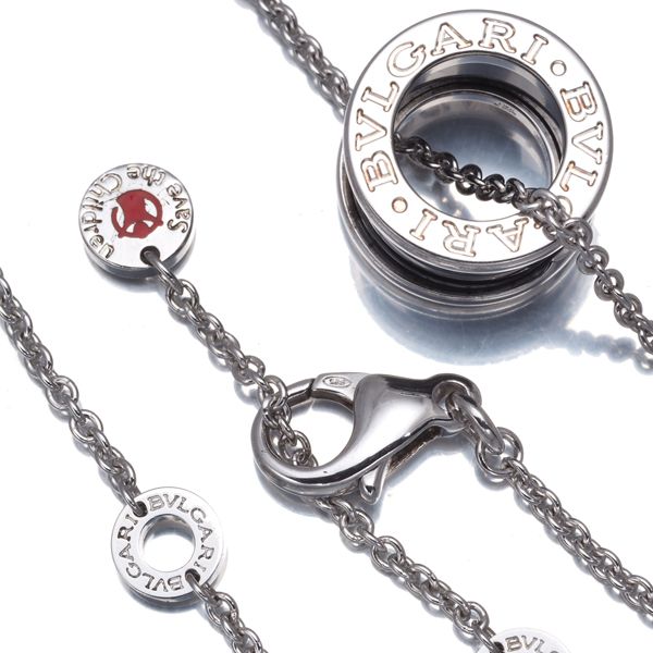 ブルガリ ネックレス セーブザチルドレン ビーゼロワン B-ZERO1