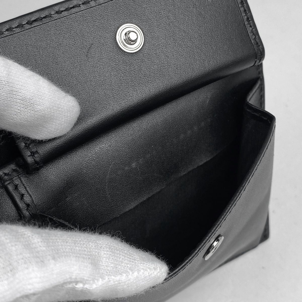 グッチ GUCCI グッチシマ 二つ折り財布 GG柄 シェリーライン ウェブ 二