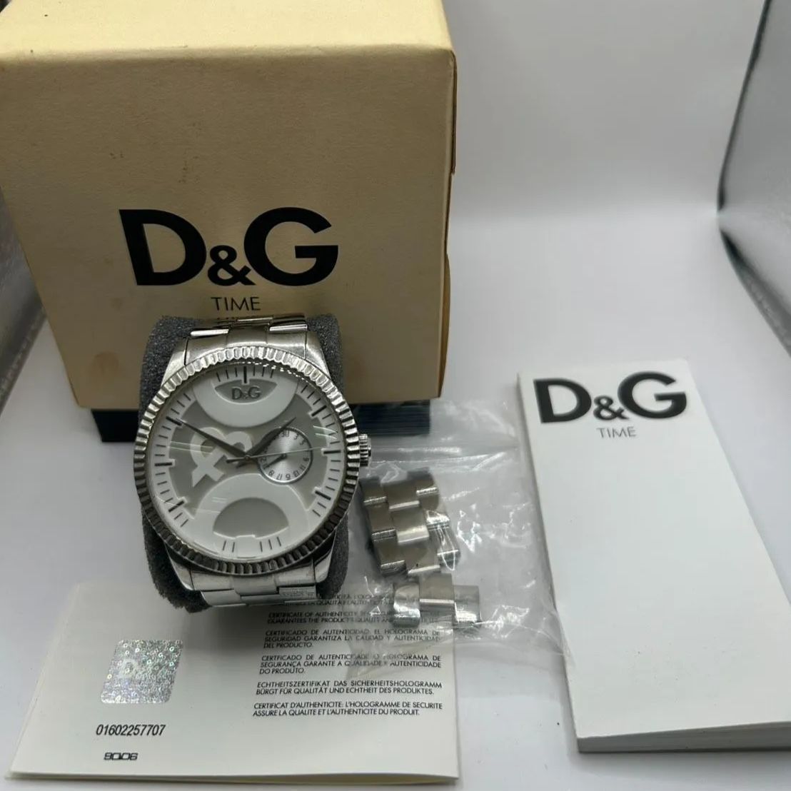 ◎【✨高級ブランド✨】D&G 腕時計 箱 説明書 付属 ドルガバ ドルチェ 