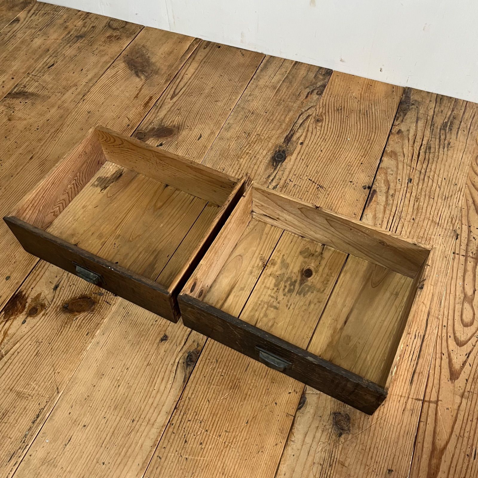 アンティーク チェスト 棚 オープンラック 食器棚 本棚 無垢材 y1000a