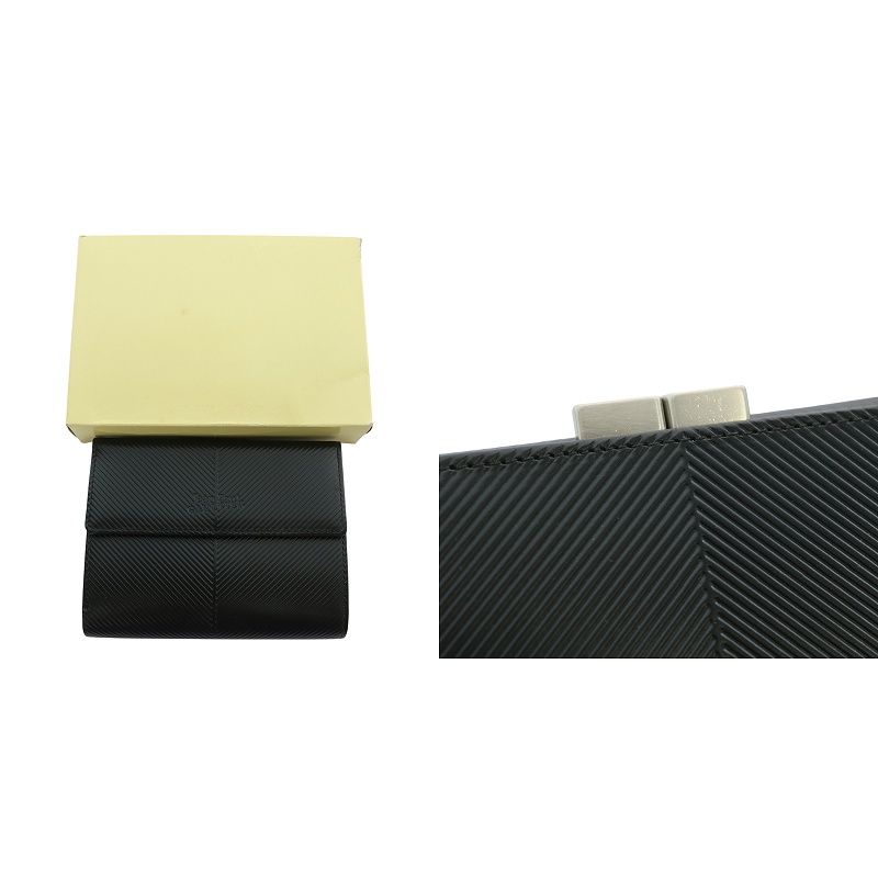 ジャンポールゴルチエ Jean Paul GAULTIER 二つ折り財布 がま口 レザー