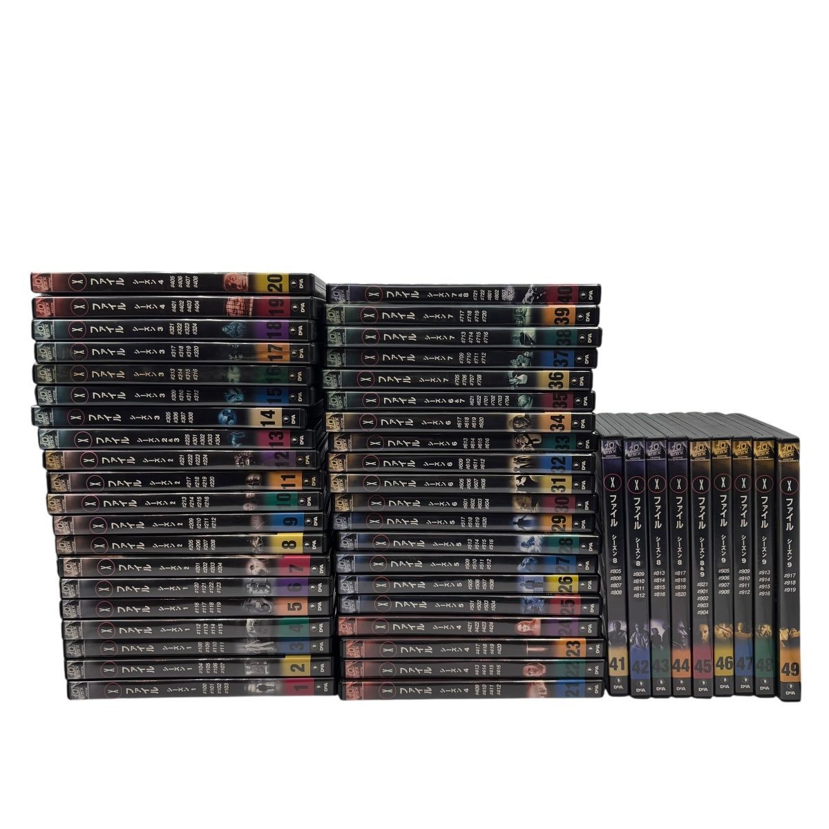 XファイルとMILLENNIUM　ディアゴスティーニ　全49巻と映画と全15巻 え沖】Xファイル 全49巻セット 全巻 シーズン1〜9 DVD 洋画ドラマ