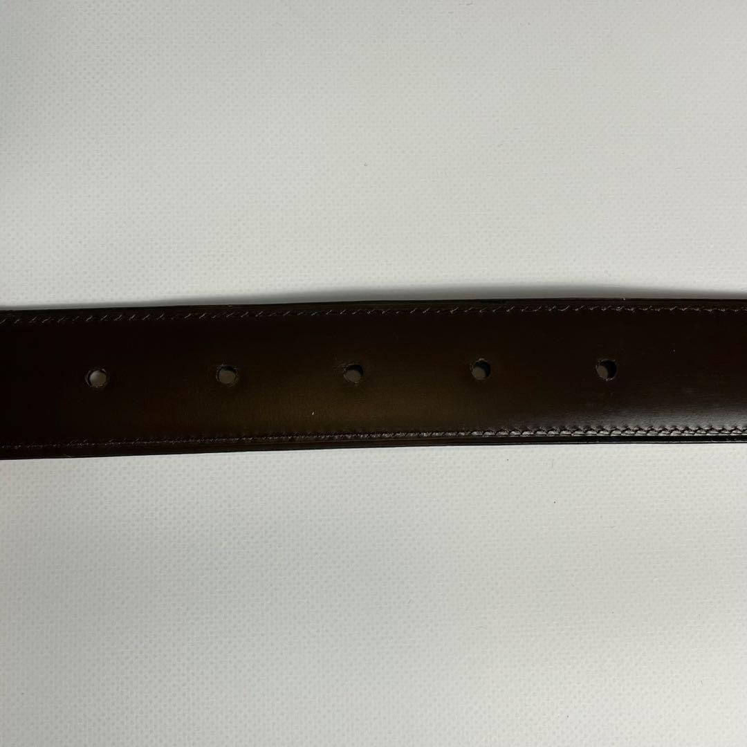 級 Cartier ベルト リバーシブル レザー ブラック ブラウン