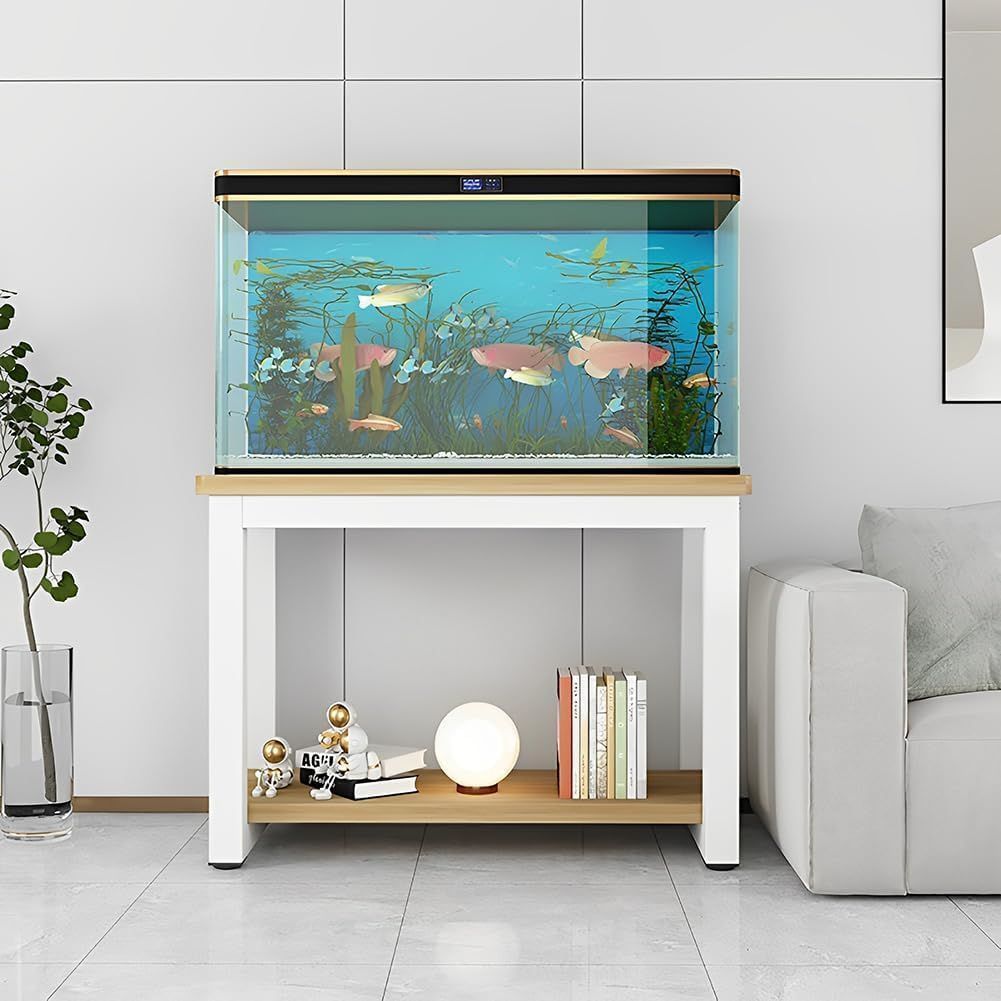 幅80×奥行45×高さ50cm 8COLOR 水槽台 80cm水槽用 奥行45cm 2段 低い 高さ50cm 水槽スタンド 水槽ラック 組立式 水槽 置く 水槽