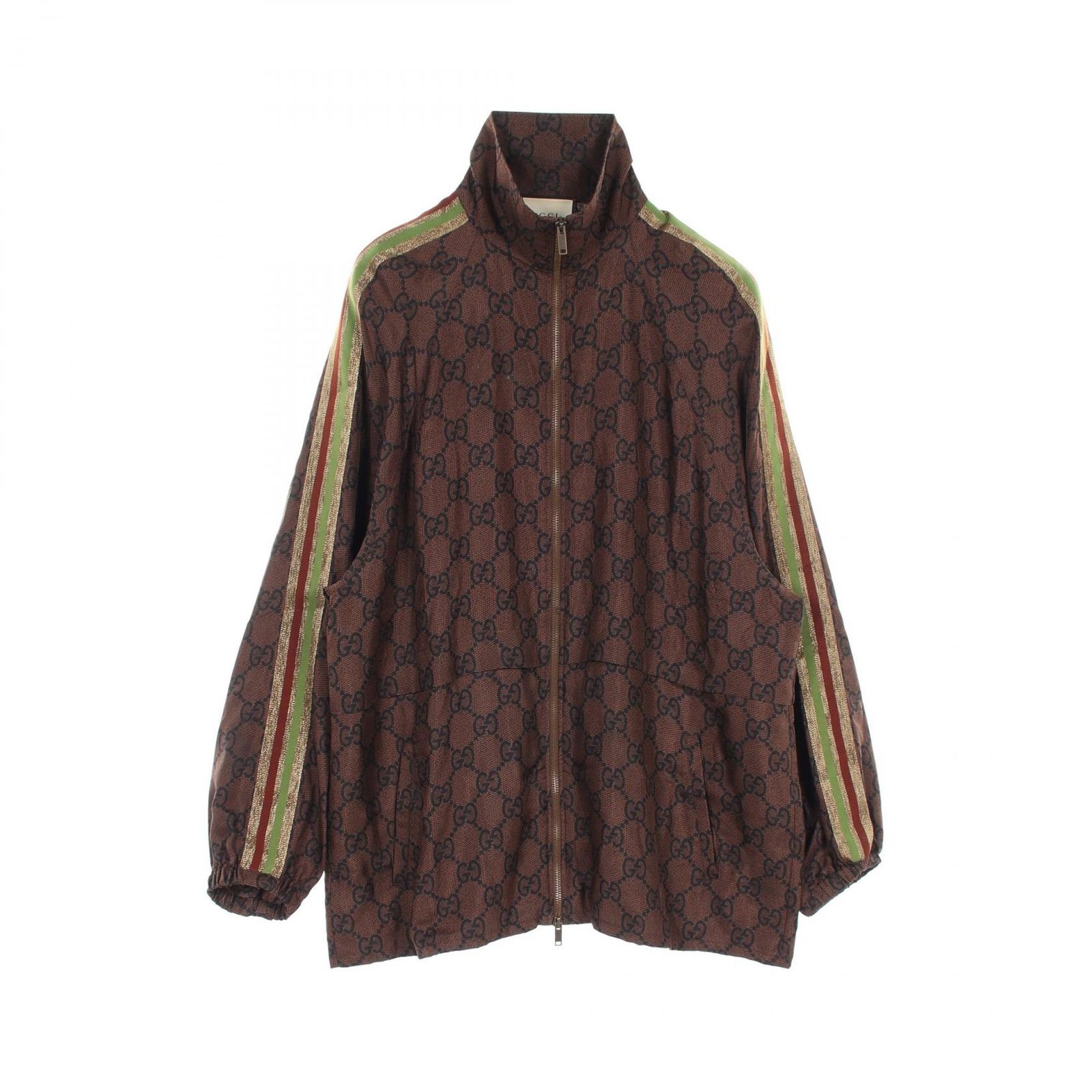 グッチ GUCCI GGスプリーム シルク ジャージ レディース Used B