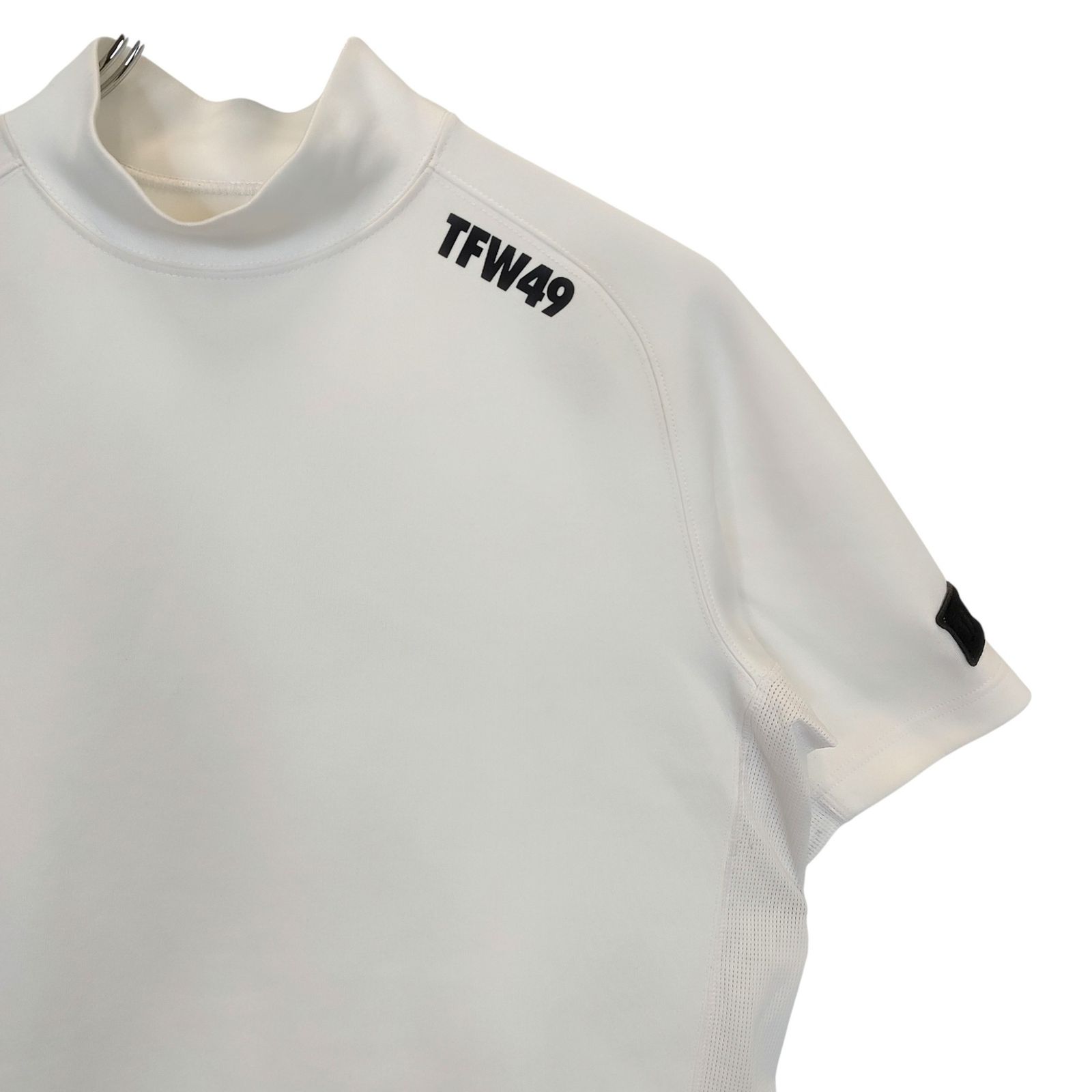 TFW49 モックネック Tシャツ ホワイト M ゴルフ ゴルフ TFW49 モック